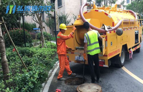 吴江松陵雨污管道清淤疏通